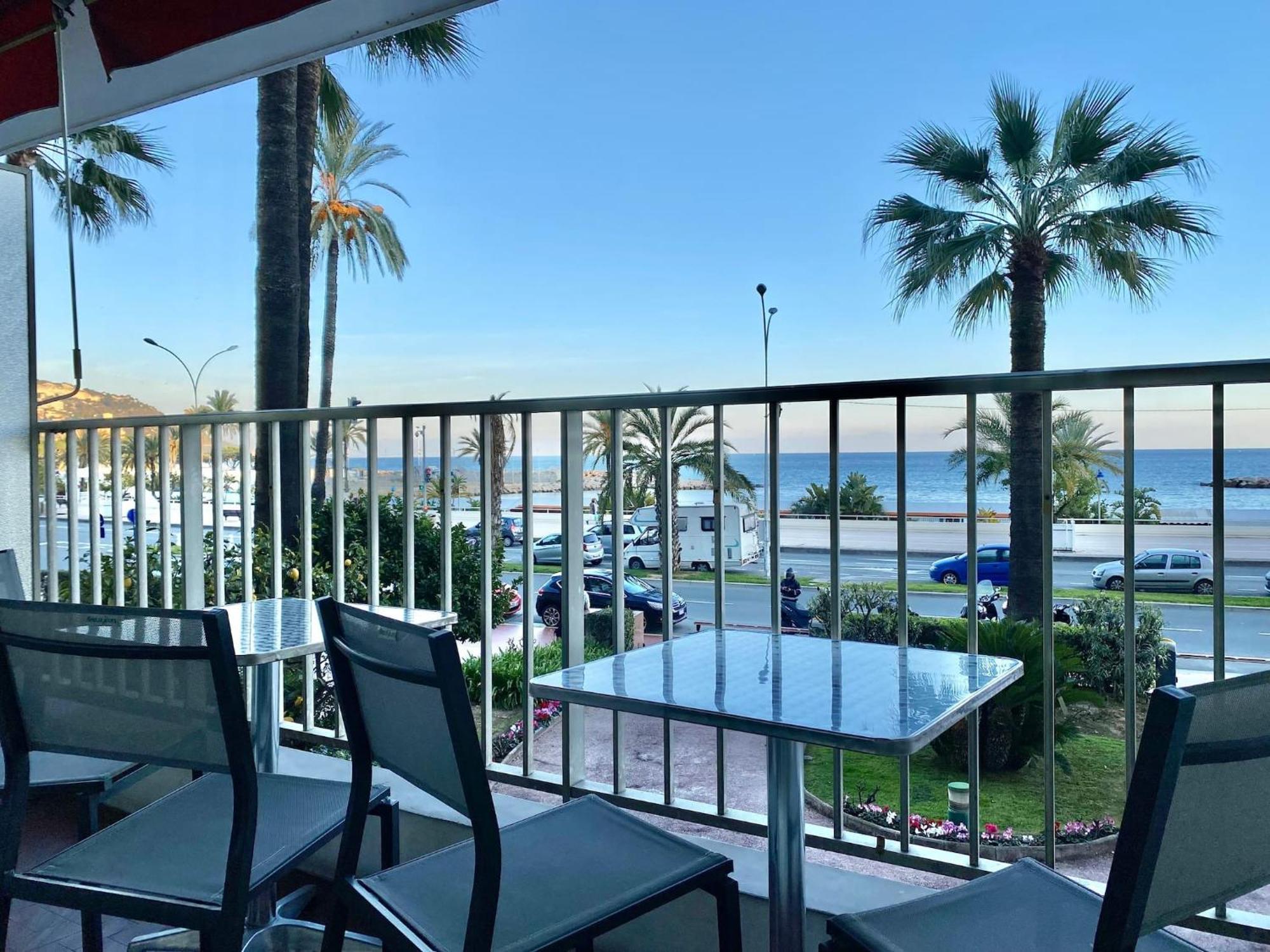 "Le Reve Eveille", Vue Mer, Garage Menton Exteriör bild